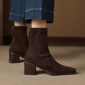 Marvia Genuine Suede Boots